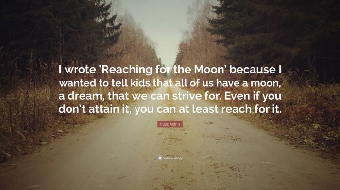 Reaching for the moon buzz aldrin