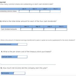 The equity sections for atticus group