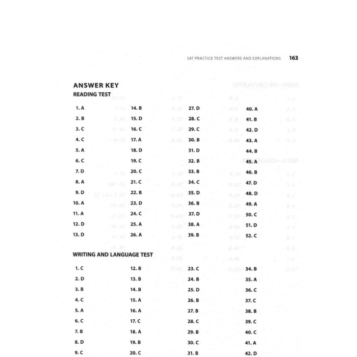 Sat practice test #7 answers