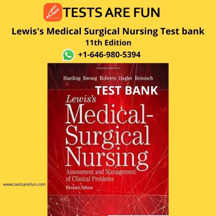 Test bank lewis medical surgical