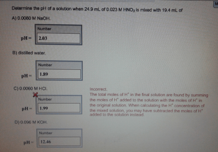 Determine the ph in a 0.667 m naoh solution