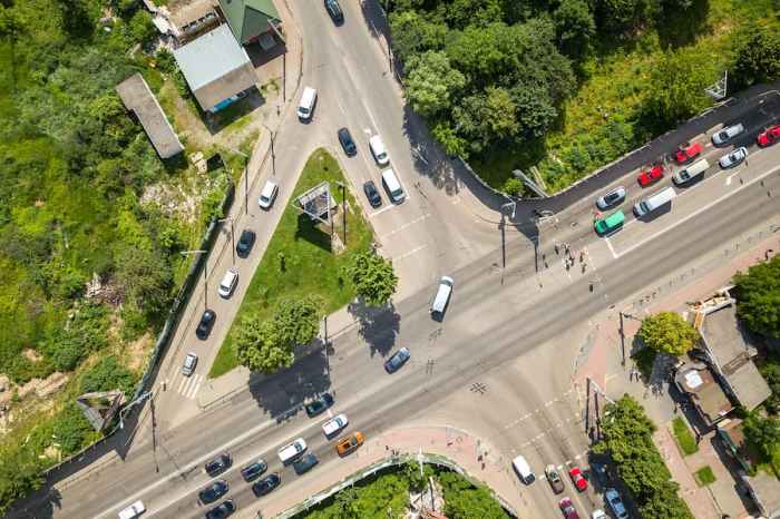 Many head on collisions occur on two lane roads