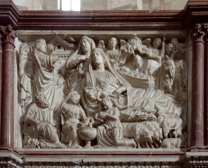 Pisano sculpted the pulpit for the baptistery in pisa