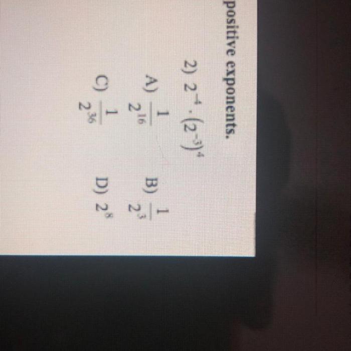 Your answer should contain only positive exponents