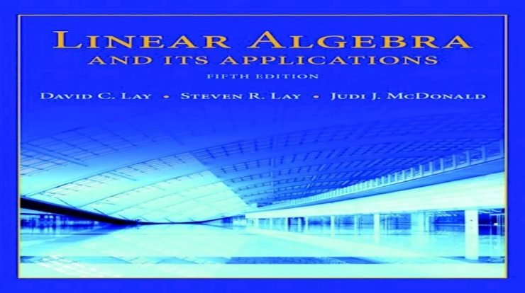 Linear algebra and its applications sixth edition